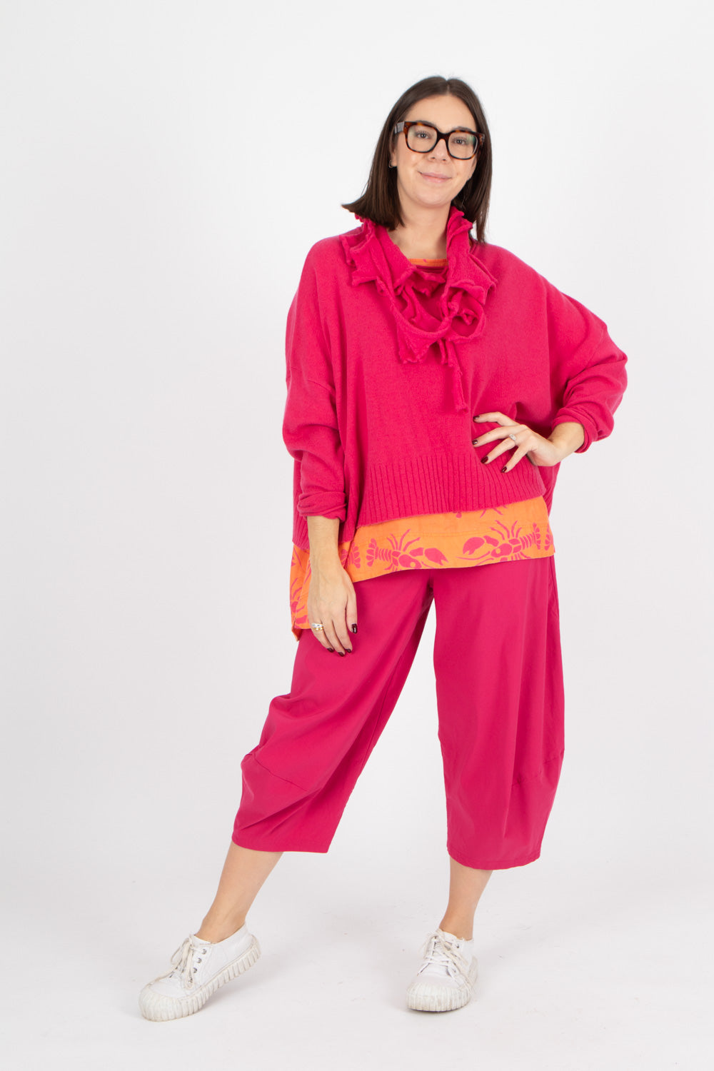 Estudio Viva Rosa Printed Top