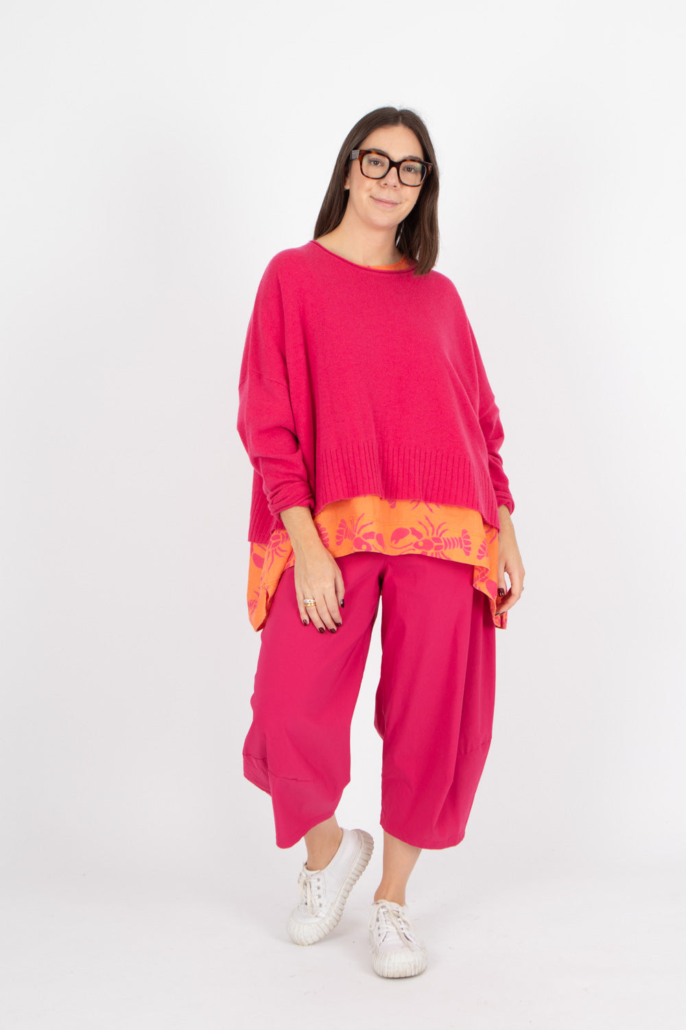 Estudio Viva Rosa Printed Top