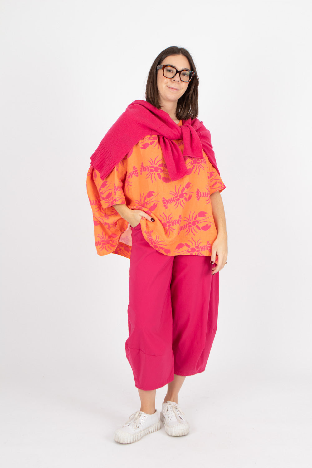 Estudio Viva Rosa Printed Top