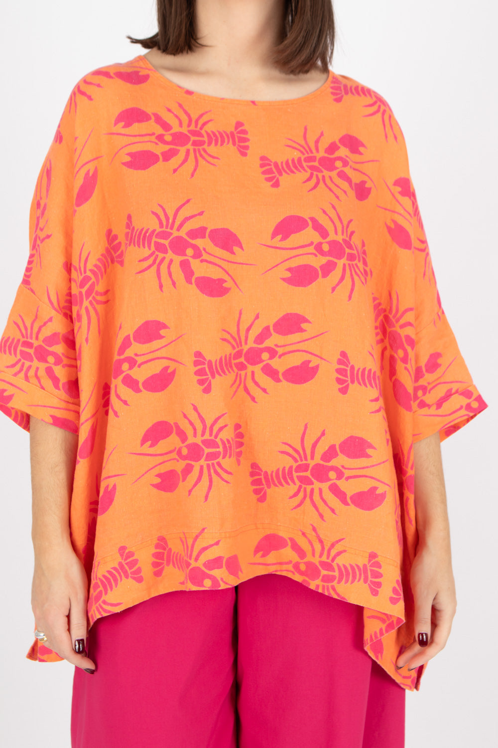 Estudio Viva Rosa Printed Top