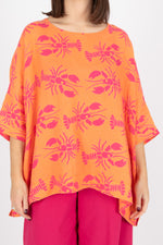 Estudio Viva Rosa Printed Top