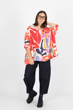 Estudio Viva Rosa Printed Top
