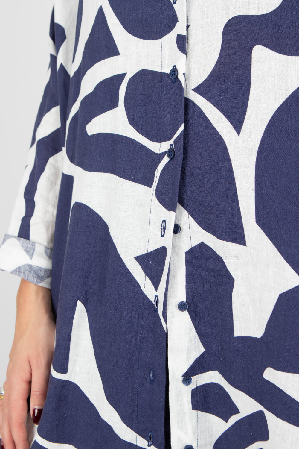 Estudio Viva Wivina Printed Shirt Dress