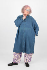 Estudio Viva Wivina Denim Shirt Dress SAMPLE