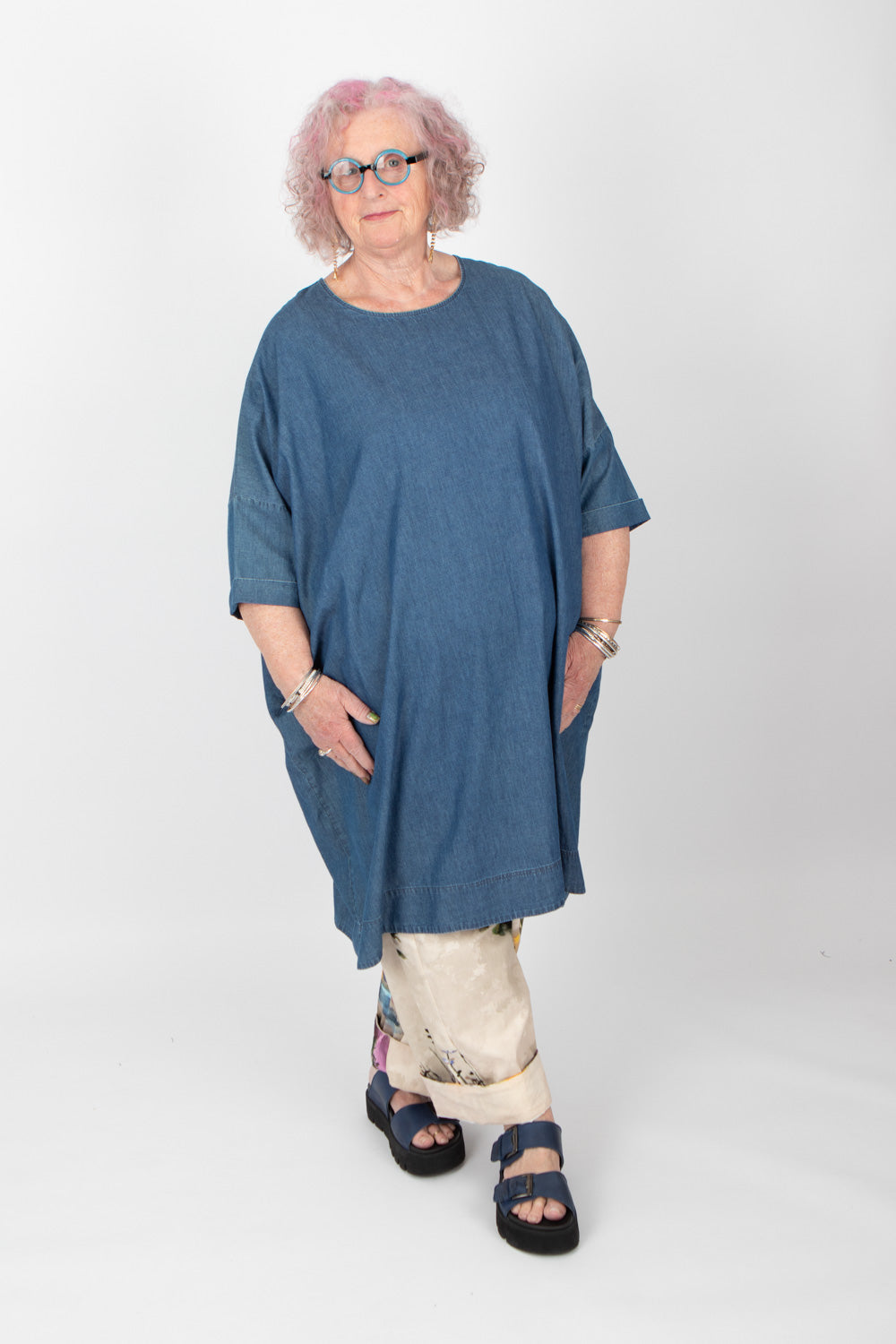 Estudio Viva Ava Denim Tunic SAMPLE