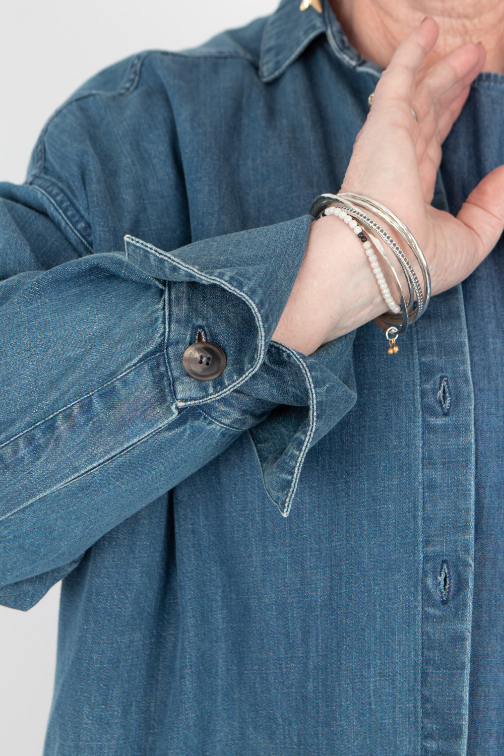 Estudio Viva Celeste Denim Shirt SAMPLE