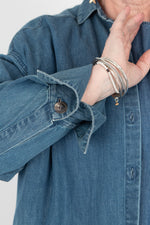 Estudio Viva Celeste Denim Shirt SAMPLE