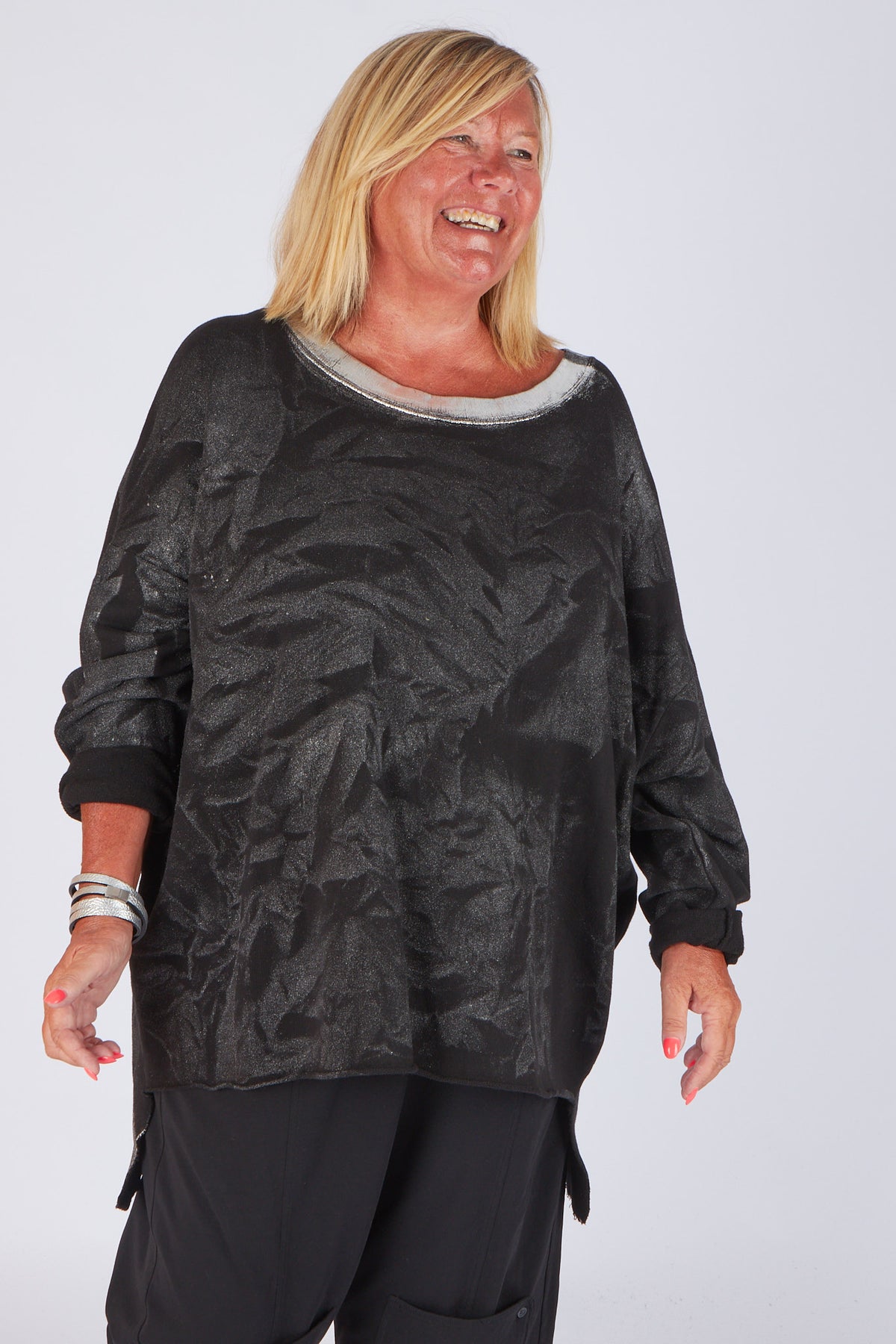 Estudio Viva Catarina Metallic Sweater