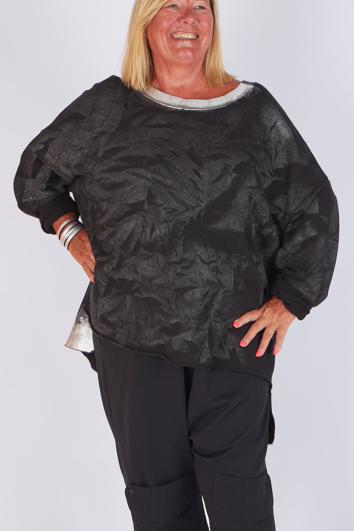 Estudio Viva Catarina Metallic Sweater