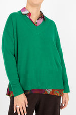 Estheme Wide Rib V Pullover