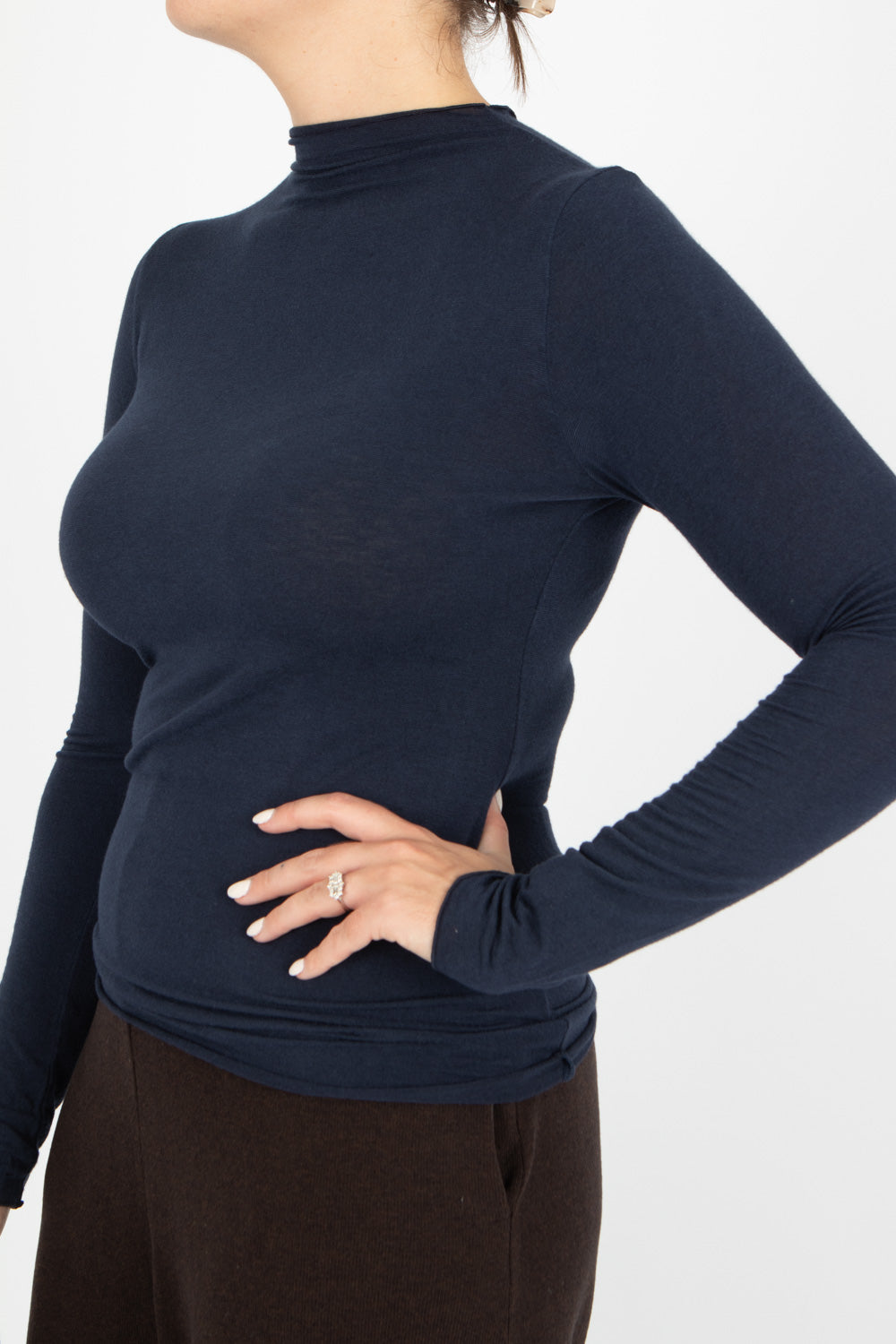 Neirami Chimney Collar Tee