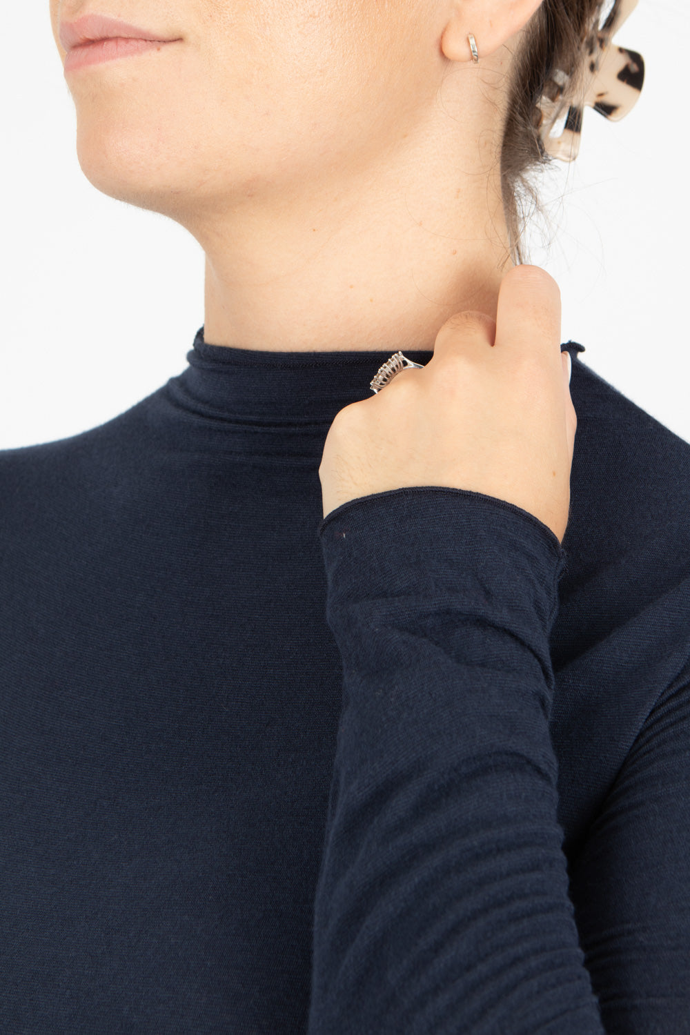 Neirami Chimney Collar Tee