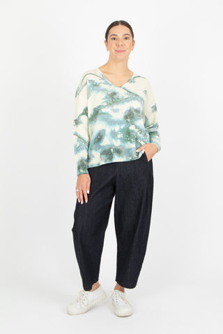 Estheme V Neck Ice Pullover