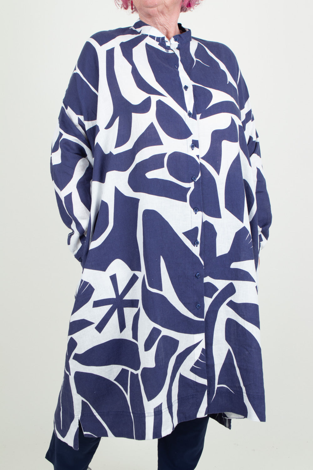 Estudio Viva Wivina Printed Shirt Dress