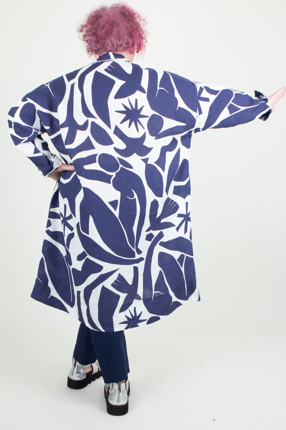 Estudio Viva Wivina Printed Shirt Dress