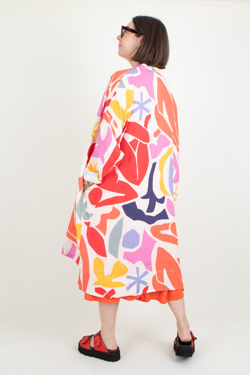 Estudio Viva Wivina Printed Shirt Dress