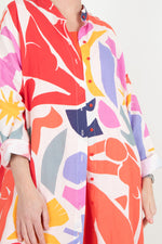 Estudio Viva Wivina Printed Shirt Dress