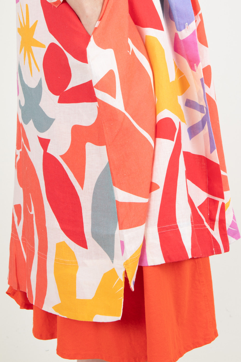 Estudio Viva Wivina Printed Shirt Dress