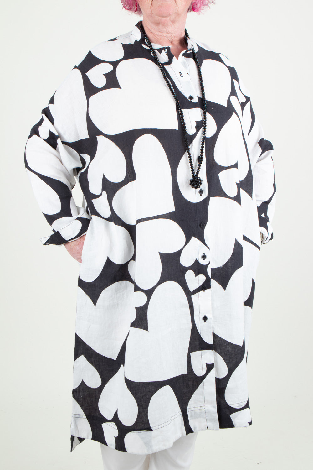 Estudio Viva Wivina Printed Shirt Dress