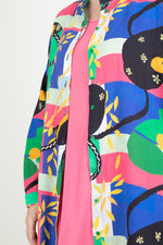 Estudio Viva Wivina Printed Shirt Dress