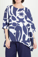Estudio Viva Rosa Printed Top