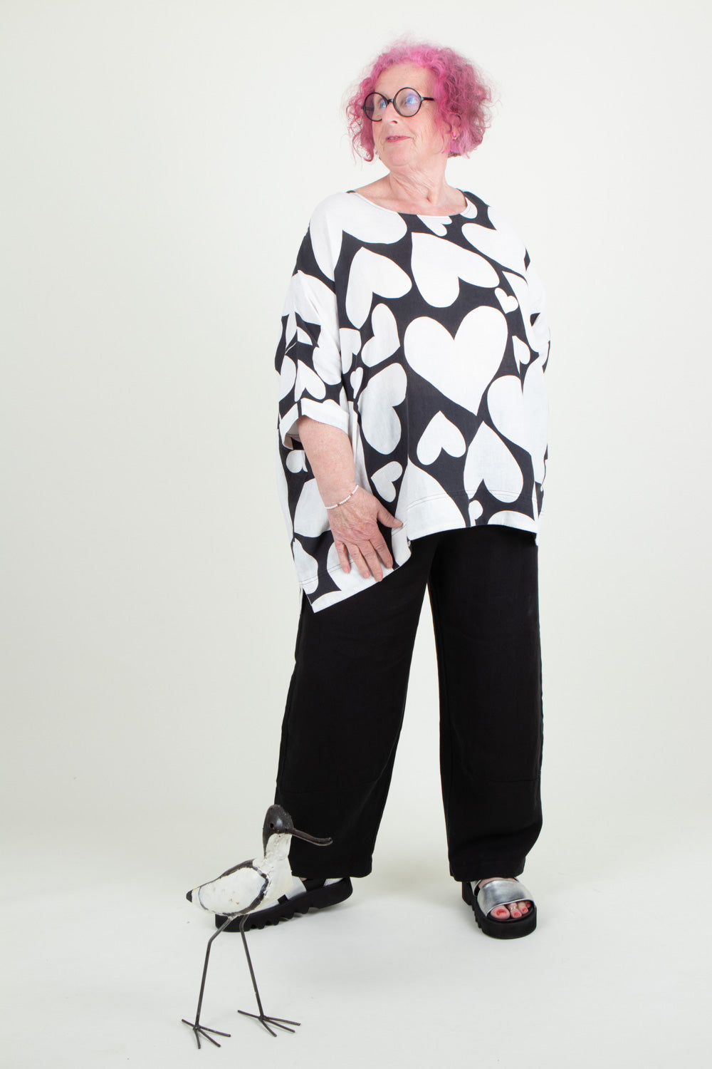 Estudio Viva Rosa Printed Top