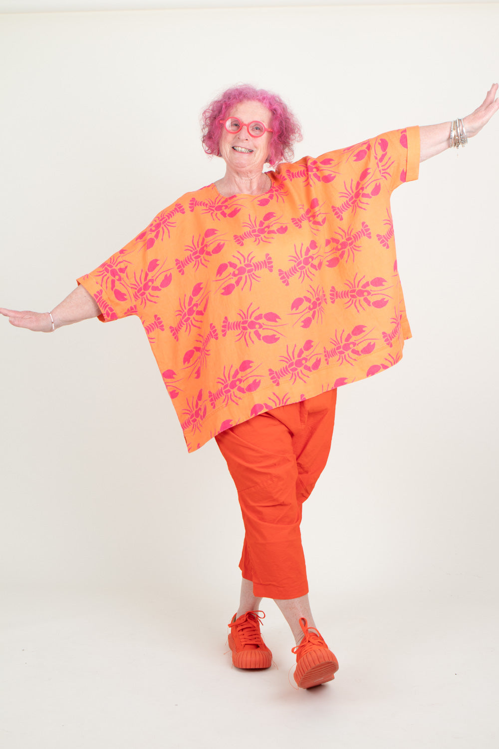 Estudio Viva Rosa Printed Top