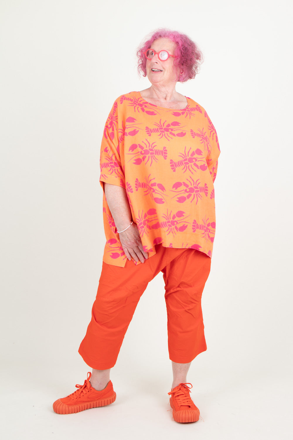 Estudio Viva Rosa Printed Top