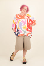 Estudio Viva Rosa Printed Top