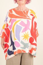 Estudio Viva Rosa Printed Top