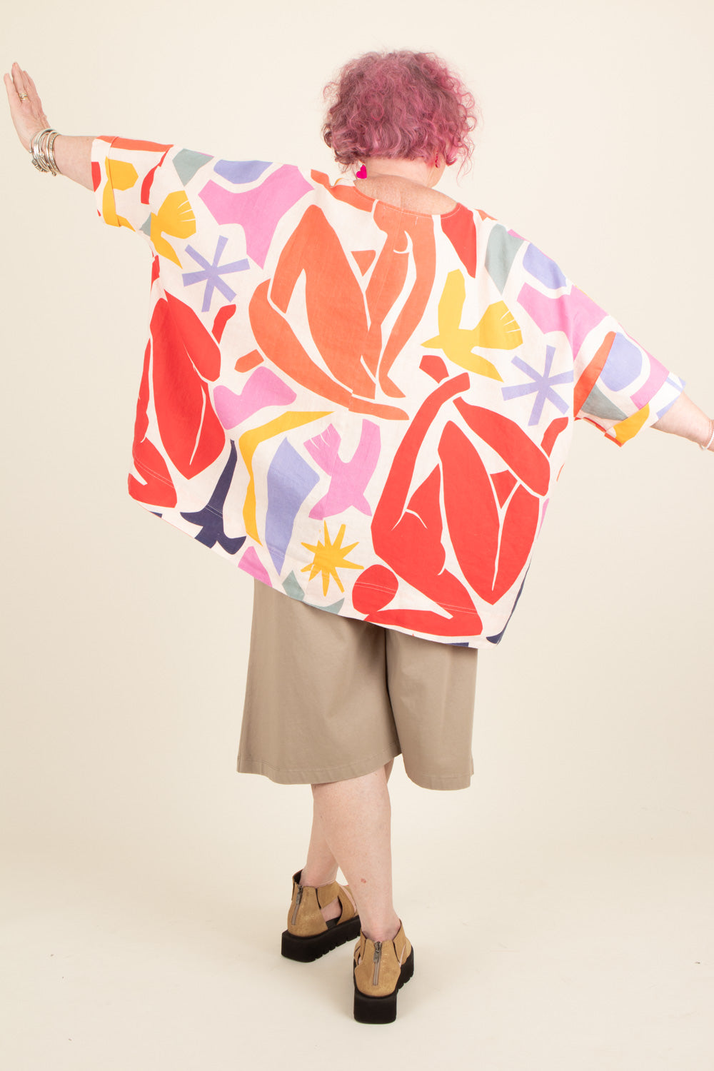 Estudio Viva Rosa Printed Top