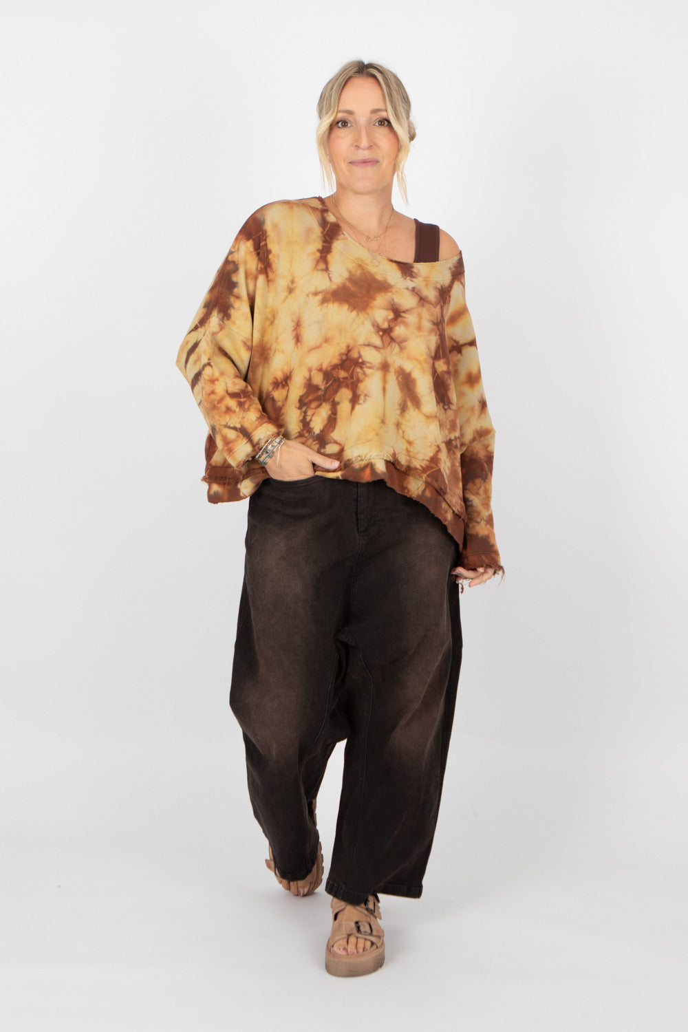 Estudio Viva Sofia Tie Dye Sweatshirt