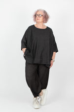 Estudio Viva Rosa Denim Top