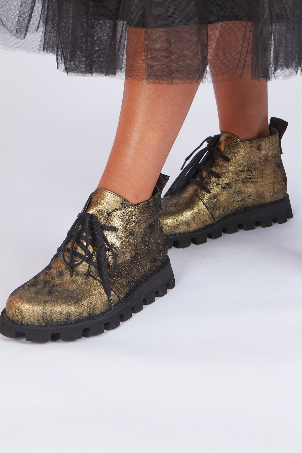 Lofina Lace-Up Boots