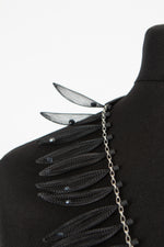 Christina Brampti See the Invisible Mesh Necklace