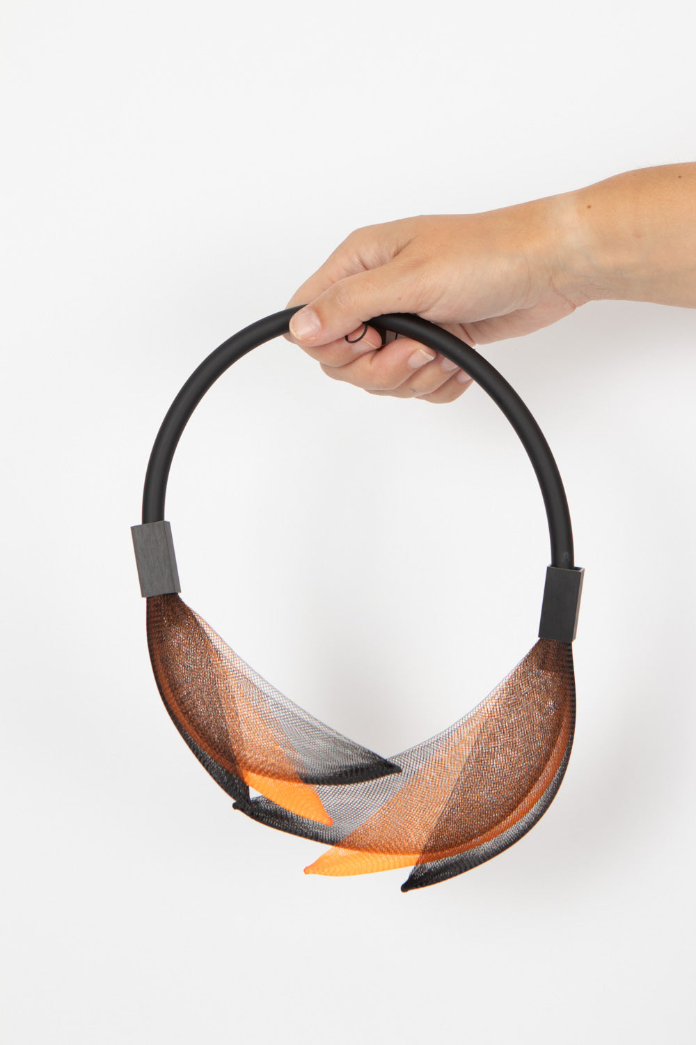 Christina Brampti See the Invisible Net Necklace
