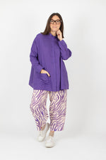 Estudio Viva The Bowie Carla Linen Shirt