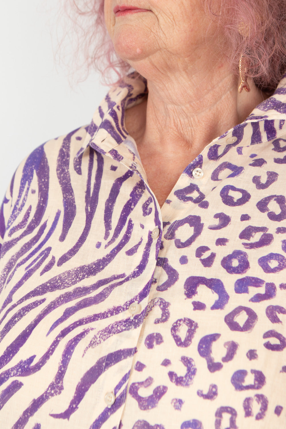 Estudio Viva The Bowie Linen Shirt