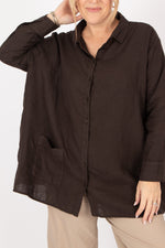 Estudio Viva The Bowie Carla Linen Shirt