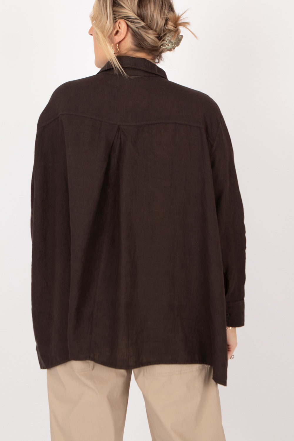 Estudio Viva The Bowie Carla Linen Shirt