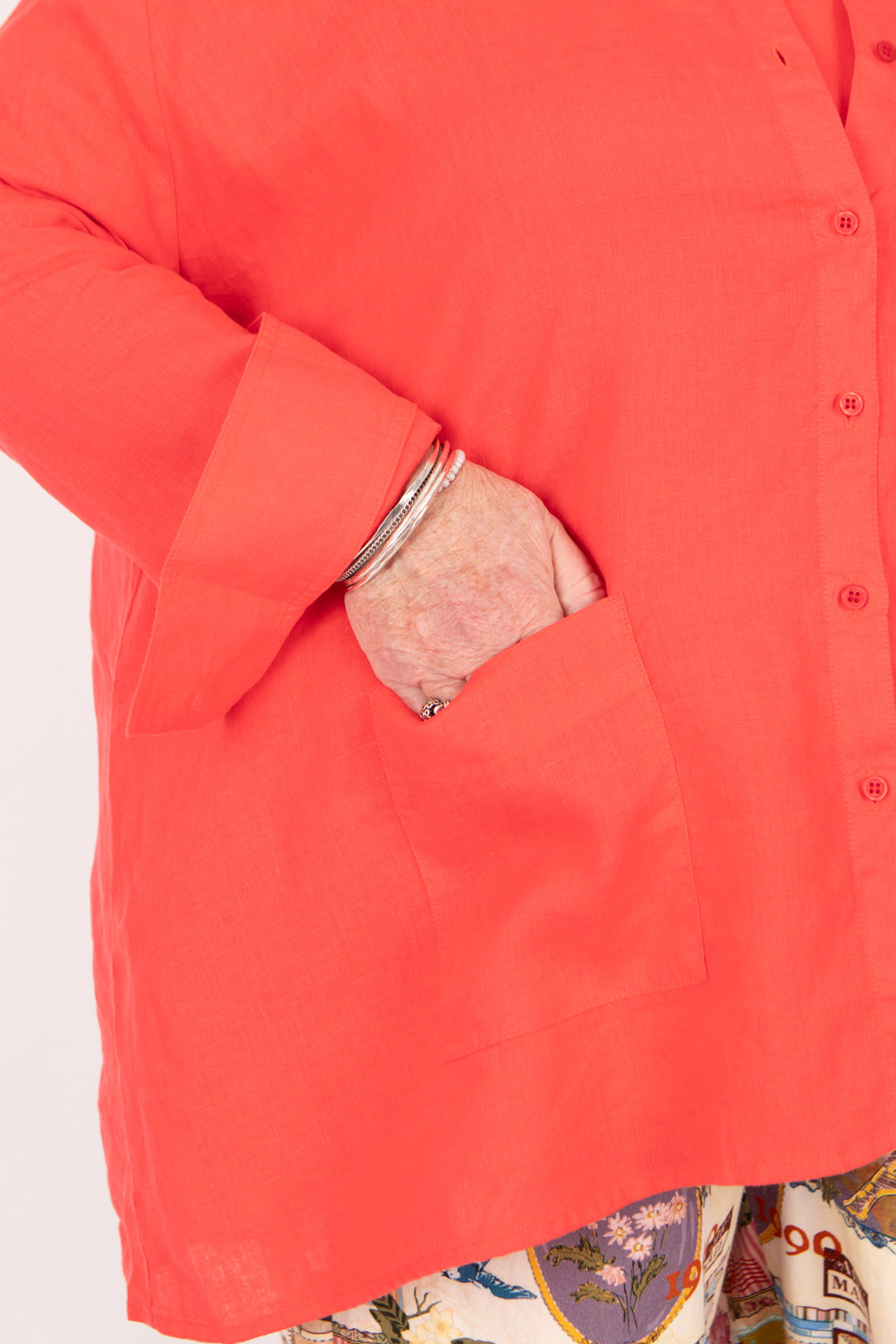 Estudio Viva The Bowie Carla Linen Shirt