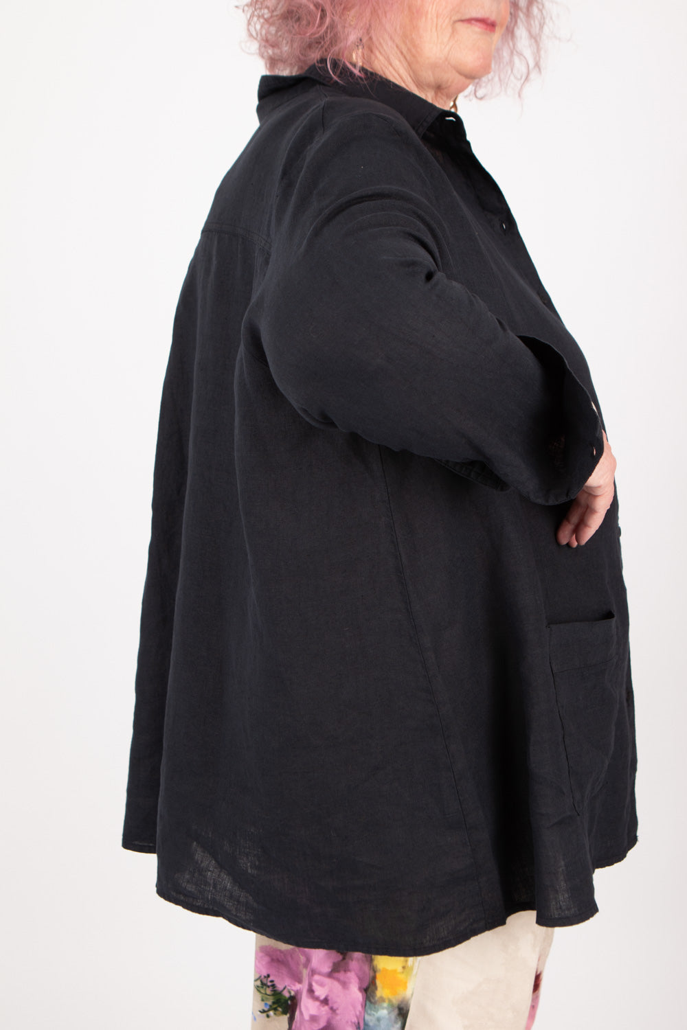 Estudio Viva The Bowie Carla Linen Shirt