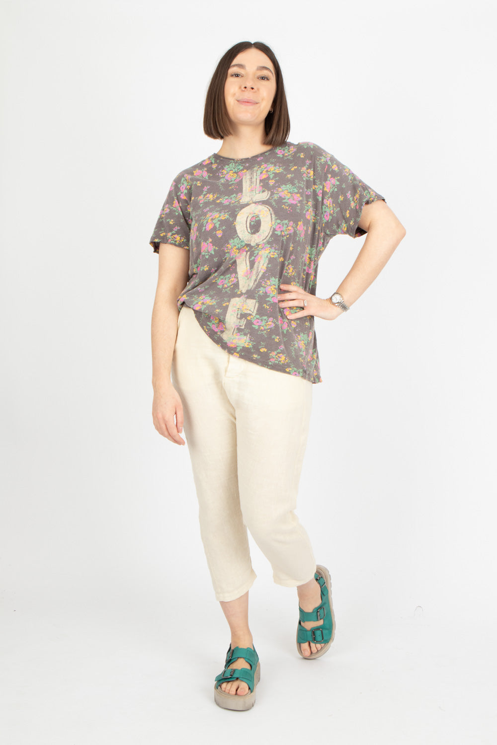 Magnolia Pearl Floral Circus Love T - Shirt