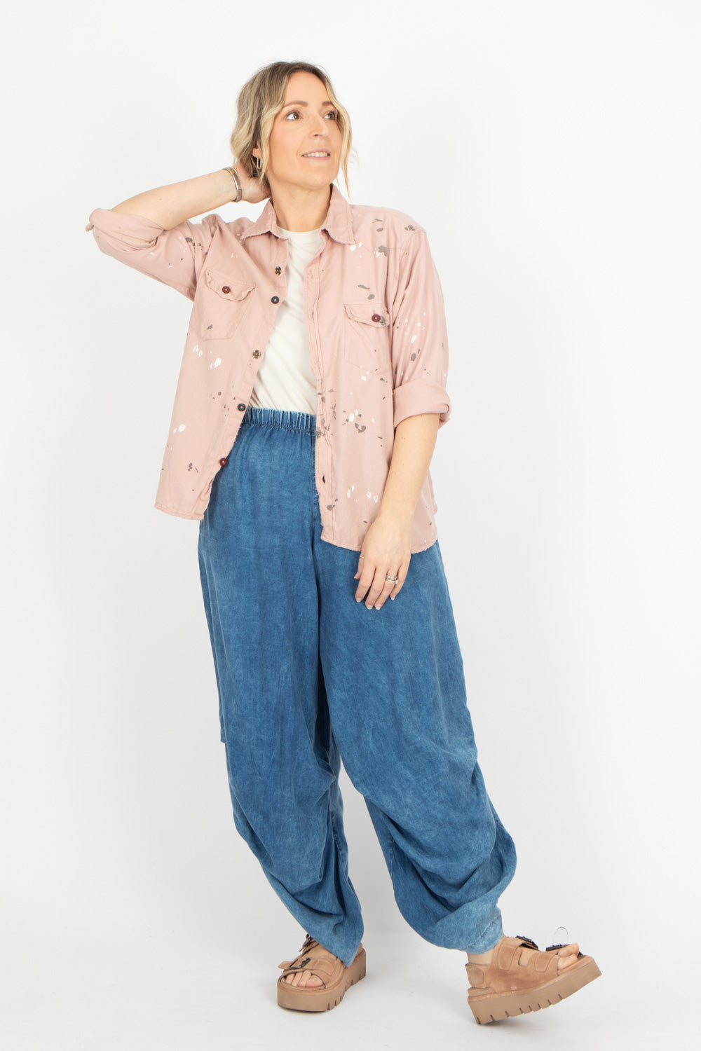 Magnolia Pearl Kelly Western Shirt Love Embro