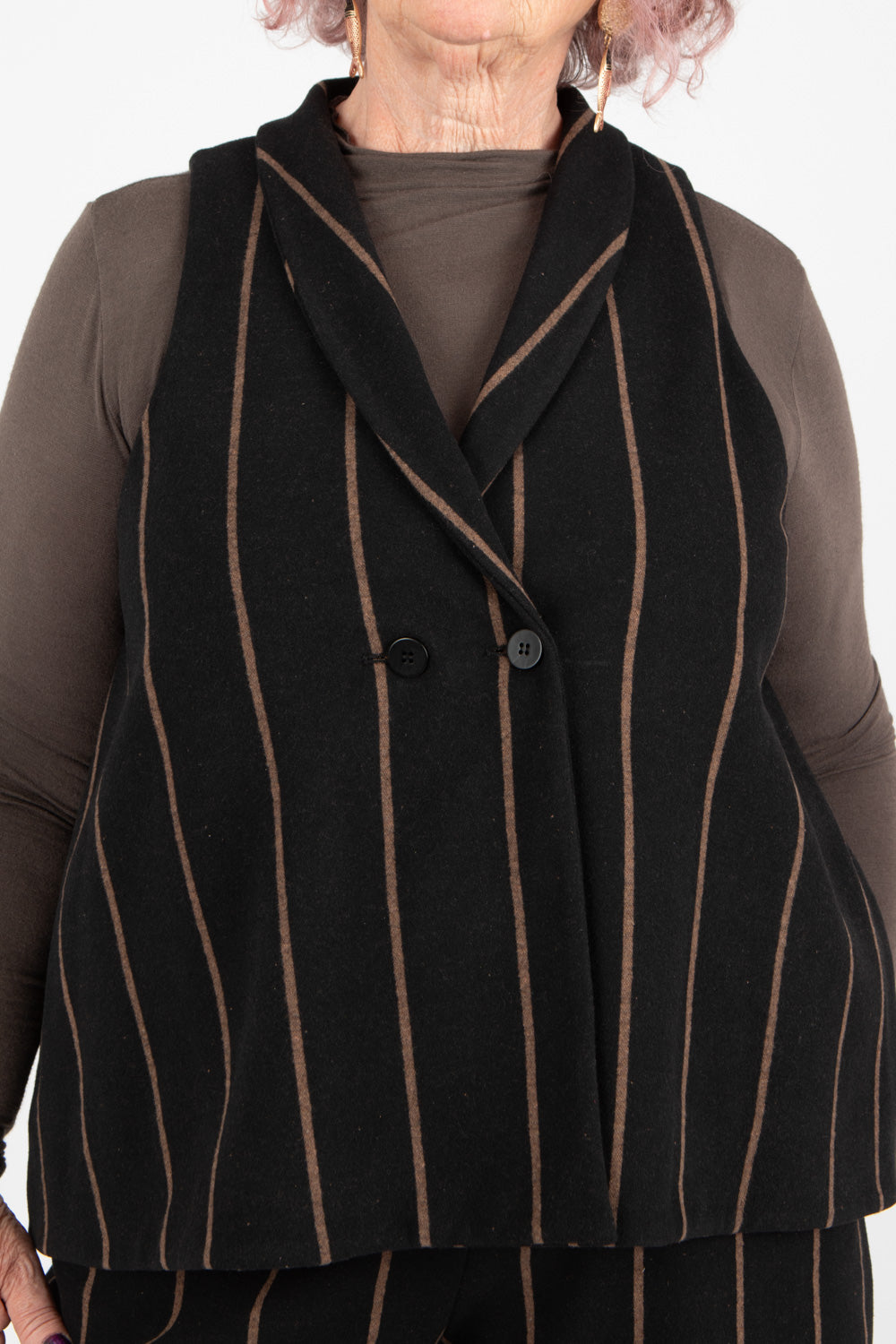 Neirami One-Button Waistcoat