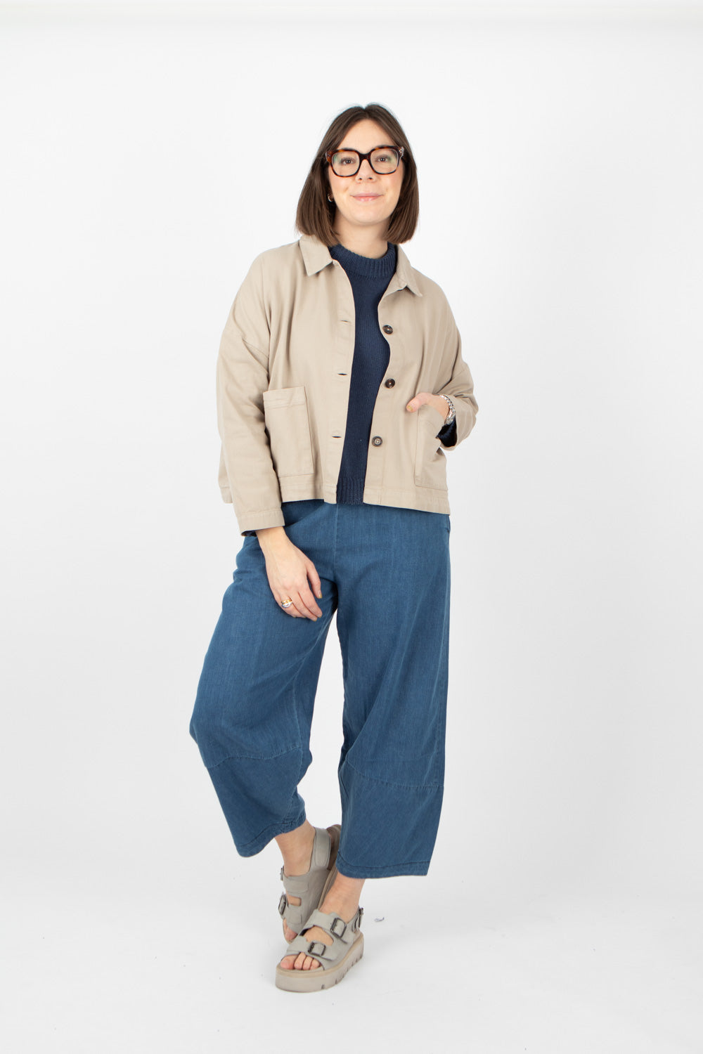 Estudio Viva Lara Denim Trousers