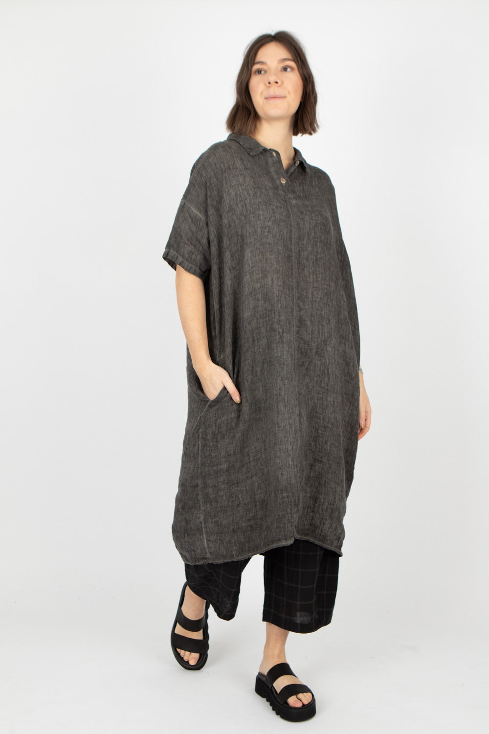 Neirami Maxi Shirt Dress