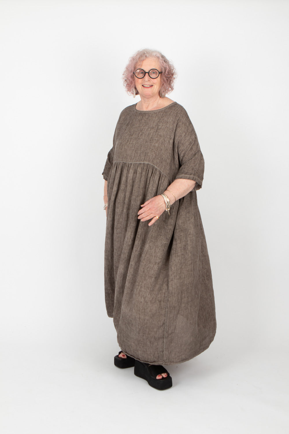Neirami Short Sleeved Dress