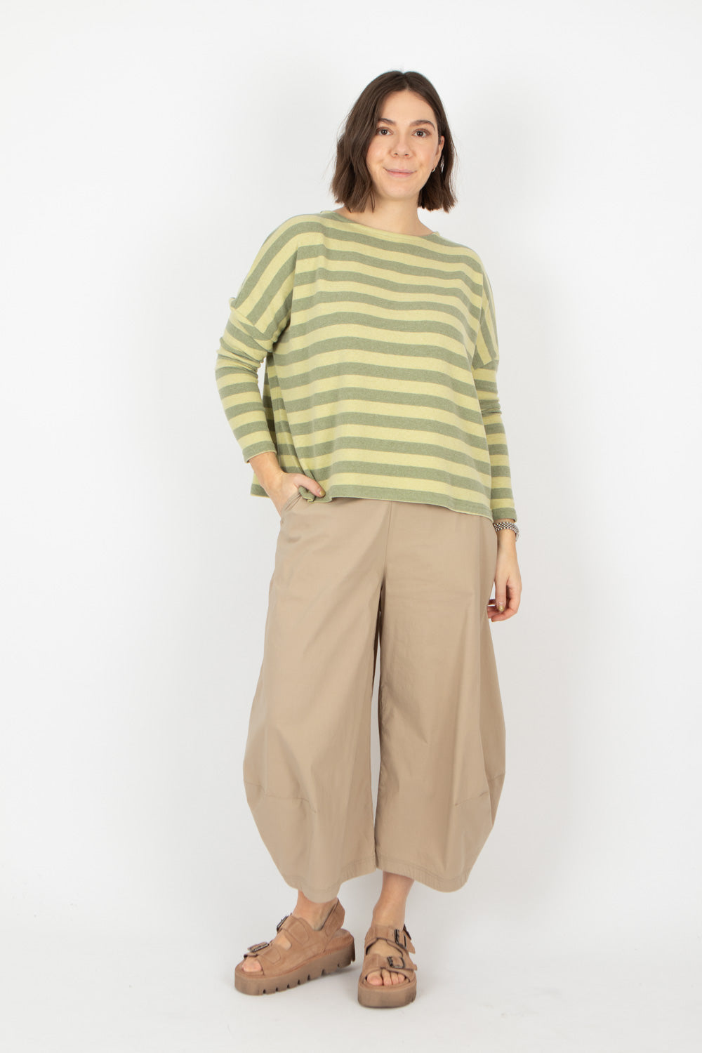 Neirami Boat Neck Boxy Sweater