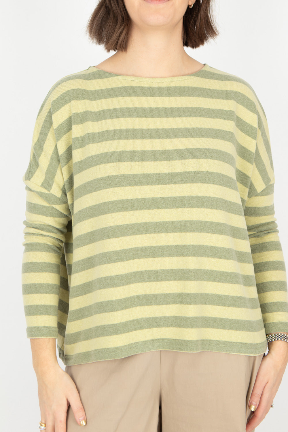 Neirami Boat Neck Boxy Sweater